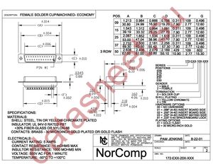 172-E09-201-001 datasheet  